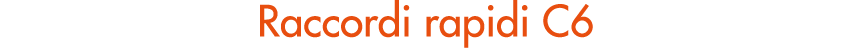 Raccordi rapidi C6