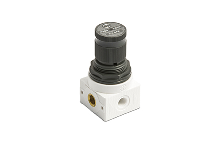 A wide range of pressure regulators can be ordered, also with specific lubricants